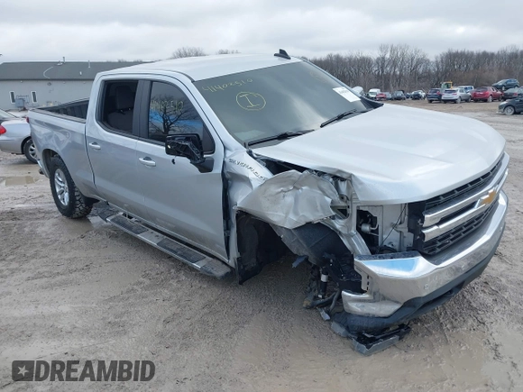 2020 Chevrolet Silverado 1500 LT with VIN 1GCUYDED6LZ302762, listed as a IAAI auction lot 41402510 with 150,000 mi miles and . Bid and sale history available at DreamBid. Image 1.
