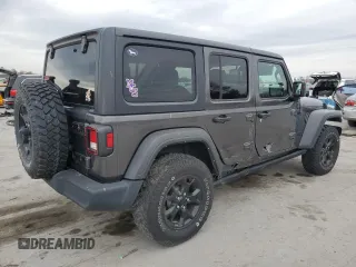 2021 Jeep Wrangler Unlimited 80th Anniversary z VIN 1C4HJXDG9MW790627, wystawiony jako Copart lot #82478604 z przebiegiem 29 928 mil mil oraz Szkoda całkowita • Salvage title. Historia ofert i sprzedaży dostępna na DreamBid. Obrazek 3.
