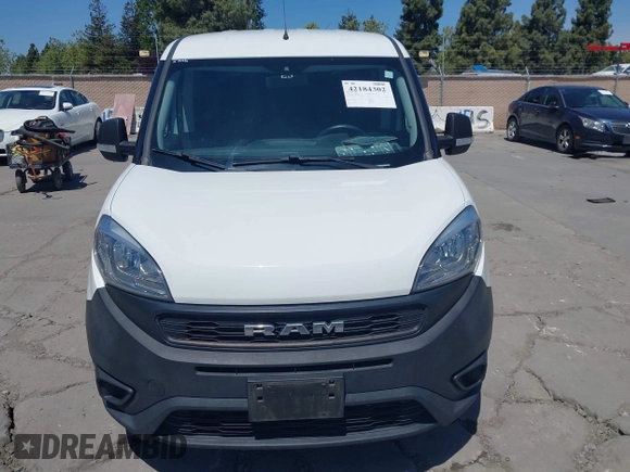 2020 Ram ProMaster City Cargo Tradesman with VIN ZFBHRFAB8L6P39648, listed as a IAAI auction lot 42184302 with 109,563 mi miles and . Bid and sale history available at DreamBid. Image 12.
