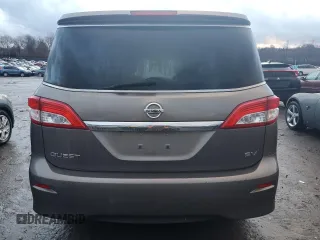 2015 Nissan Quest S with VIN JN8AE2KPXF9129979, listed as a Copart auction lot 37348774 with 143,606 mi miles. Bid and sale history available at carsss.com. Image 6.