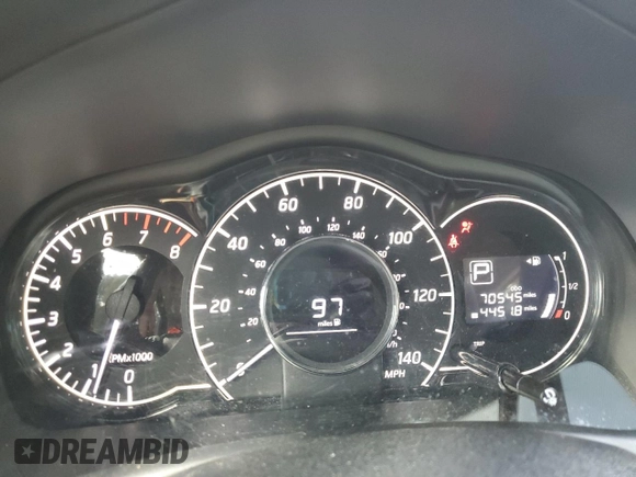 2018 Nissan Note SV with VIN 3N1CE2CP0JL356183, listed as a Copart auction lot 54923795 with 70,545 mi miles and Salvage title. Bid and sale history available at DreamBid. Image 9.