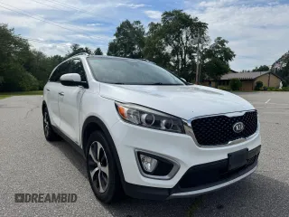 2017 Kia Sorento EX with VIN 5XYPHDA59HG225371, listed as a Copart auction lot 63682055 with 147,660 mi miles and Clean title. Bid and sale history available at DreamBid. Image 1.