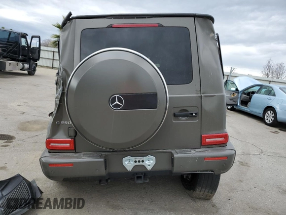 2020 Mercedes-Benz G 550 z VIN W1NYC6BJ0LX344757, wystawiony jako Copart lot #43869145 z przebiegiem Nie podano mil oraz Szkody całkowita. Historia ofert i sprzedaży dostępna na DreamBid. Obrazek 6.