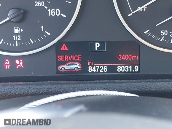 2018 BMW X1 sDrive28i with VIN WBXHU7C36J5H41267, listed as a IAAI auction lot 41270207 with 84,726 mi miles. Bid and sale history available at carsss.com. Image 15.