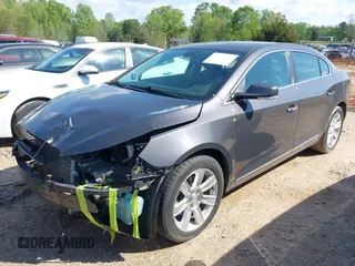 2013 Buick LaCrosse Leather with VIN 1G4GC5E37DF121418, listed as a IAAI auction lot 41973095 with 91,105 mi miles. Bid and sale history available at carsss.com. Image 2.