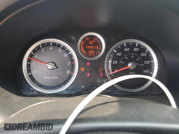 2010 Nissan Sentra S z VIN 3N1AB6AP6AL695976, wystawiony jako Copart lot #59365795 z przebiegiem 144 213 mil mil oraz Szkoda całkowita • Salvage title. Historia ofert i sprzedaży dostępna na DreamBid. Obrazek 9.