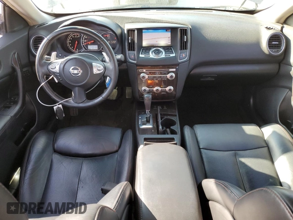 2013 Nissan Maxima SV with VIN 1N4AA5AP9DC800946, listed as a Copart auction lot 53833615 with 157,658 mi miles and Salvage Title. Bid and sale history available at DreamBid. Image 8.
