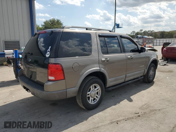 2002 Ford Explorer XLT with VIN 1FMZU63K32UD65713, listed as a Copart auction lot 54767205 with 255,013 mi miles and Salvage Title. Bid and sale history available at DreamBid. Image 3.