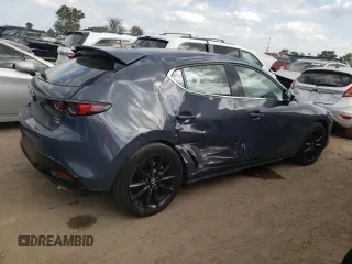 2021 Mazda Mazda3 Hatchback 2.5 Turbo with VIN JM1BPBJY0M1311951, listed as a Copart auction lot 45196623 with 27,309 mi miles. Bid and sale history available at carsss.com. Image 3.