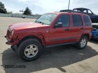 2007 Jeep Liberty Sport z VIN 1J4GL48K77W696120, wystawiony jako Copart lot #53711955 z przebiegiem 190 170 mil mil oraz Szkoda całkowita • Salvage title. Historia ofert i sprzedaży dostępna na DreamBid. Obrazek 1.