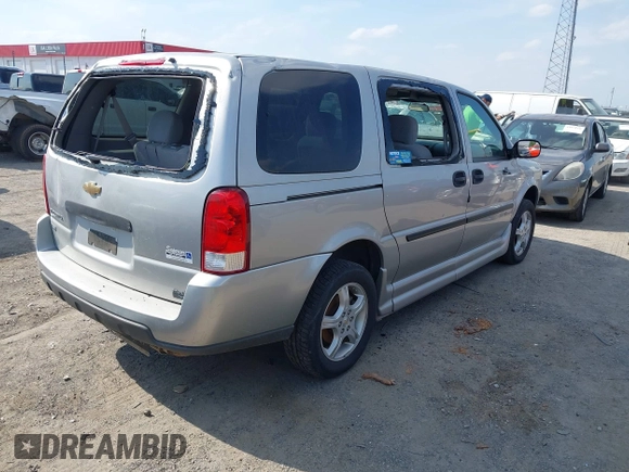 2008 Chevrolet Uplander LS with VIN 1GNDV23W18D151908, listed as a IAAI auction lot 42049564 with 77,413 mi miles and . Bid and sale history available at DreamBid. Image 4.