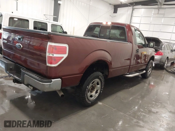 2009 Ford F-150 XL with VIN 1FTRF14W29KC92939, listed as a IAAI auction lot 41391864 with 130,866 mi miles and . Bid and sale history available at DreamBid. Image 4.