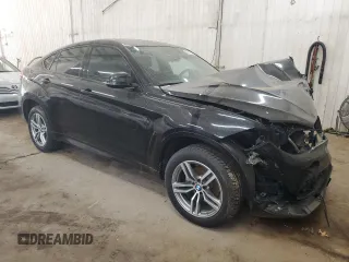 2017 BMW X6 xDrive35i z VIN 5UXKU2C54H0N84719, wystawiony jako Copart lot #55961065 z przebiegiem 56 452 mil mil oraz Szkoda całkowita • Salvage title. Historia ofert i sprzedaży dostępna na DreamBid. Obrazek 4.