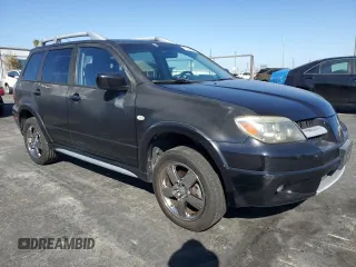 2006 Mitsubishi Outlander SE with VIN JA4LX41F06U016181, listed as a Copart auction lot 75138614 with 148,211 mi miles and Salvage Title. Bid and sale history available at carsss.com. Image 4.