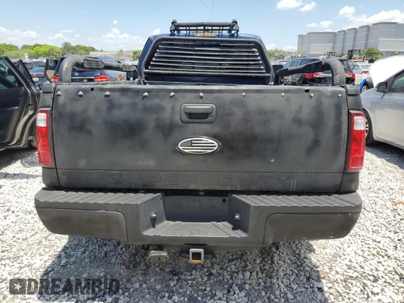 2008 Ford F-250 with VIN 1FDNF20528EA56592, listed as a Copart auction lot 58045595 with 156,228 mi miles and Clean title. Bid and sale history available at DreamBid. Image 6.