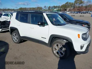 2023 Jeep Renegade Limited with VIN ZACNJDD11PPP44883, listed as a IAAI auction lot 41230065 with 10,402 mi miles and . Bid and sale history available at DreamBid. Image 1.