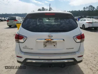 2014 Nissan Pathfinder Platinum with VIN 5N1AR2MNXEC679465, listed as a Copart auction lot 46232425 with 225,699 mi miles and Salvage title. Bid and sale history available at DreamBid. Image 6.