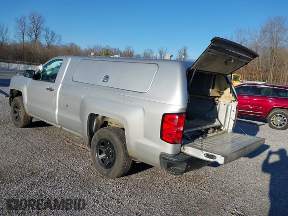 2016 Chevrolet Silverado 1500 Work Truck with VIN 1GCNCNEH6GZ262829, listed as a IAAI auction lot 41375026 with 173,681 mi miles. Bid and sale history available at carsss.com. Image 3.