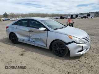 2011 Hyundai Sonata SE with VIN 5NPEC4AC2BH143468, listed as a Copart auction lot 49620285 with 115,343 mi miles and Salvage Title. Bid and sale history available at carsss.com. Image 4.