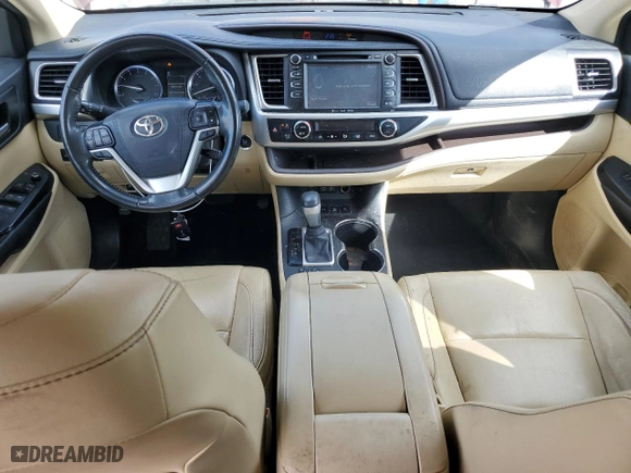 2017 Toyota Highlander XLE with VIN 5TDJZRFH6HS416431, listed as a Copart auction lot 50658395 with 183,269 mi miles and Salvage Title. Bid and sale history available at carsss.com. Image 8.