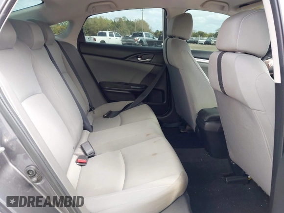 2018 Honda Civic Sedan LX with VIN 19XFC2F59JE044099, listed as a IAAI auction lot 41719337 with 44,534 mi miles. Bid and sale history available at carsss.com. Image 8.