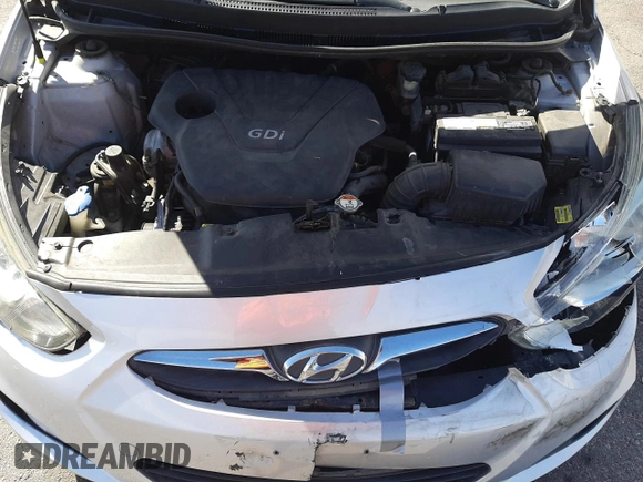 2014 Hyundai Accent GS with VIN KMHCT5AE6EU149410, listed as a Copart auction lot 53812095 with 112,124 mi miles and Salvage title. Bid and sale history available at DreamBid. Image 13.