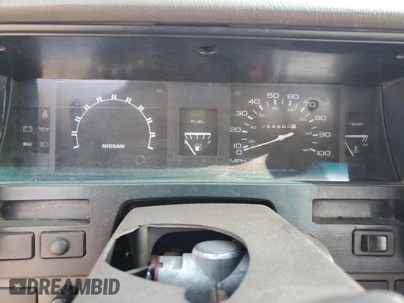 1991 Nissan Frontier with VIN 1N6SD16S5MC403162, listed as a Copart auction lot 62226135 with 264,800 mi miles and Clean title. Bid and sale history available at DreamBid. Image 9.