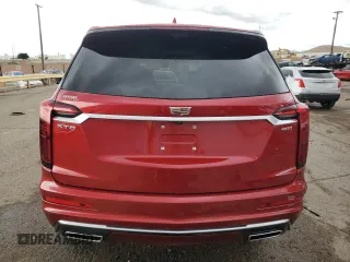 2024 Cadillac XT6 FWD Premium Luxury with VIN 1GYKPCRS1RZ700168, listed as a Copart auction lot 59327055 with 21,001 mi miles and Salvage title. Bid and sale history available at DreamBid. Image 6.
