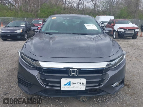 2021 Honda Insight Touring with VIN 19XZE4F91ME005517, listed as a IAAI auction lot 42036493 with 65,404 mi miles and . Bid and sale history available at carsss.com. Image 12.