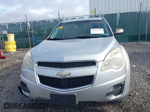2010 Chevrolet Equinox LS with VIN 2CNFLCEW6A6389005, listed as a IAAI auction lot 41537723 with 129,633 mi miles. Bid and sale history available at carsss.com. Image 12.