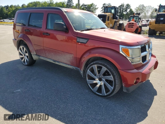 2008 Dodge Nitro SXT with VIN 1D8GT28KX8W211174, listed as a Copart auction lot 61146985 with 188,371 mi miles and Salvage title. Bid and sale history available at DreamBid. Image 4.