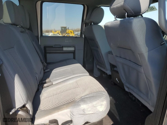 2015 Ford Super Duty F-250 SRW Lariat with VIN 1FT7W2B6XFEC76093, listed as a Copart auction lot 46073755 with 112,137 mi miles and Salvage Title. Bid and sale history available at carsss.com. Image 10.
