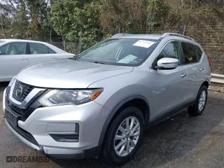 2018 Nissan Rogue SV with VIN KNMAT2MV4JP621859, listed as a IAAI auction lot 41743318 with 107,787 mi miles. Bid and sale history available at carsss.com. Image 17.