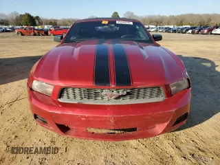 2011 Ford Mustang V6 with VIN 1ZVBP8EM8B5154117, listed as a Copart auction lot 45344255 with 137,343 mi miles and Salvage title. Bid and sale history available at DreamBid. Image 5.