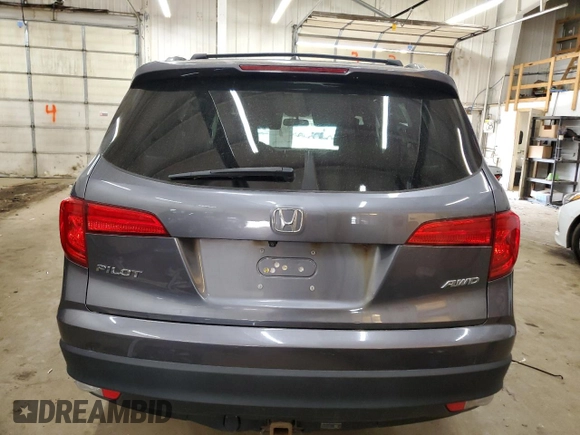 2016 Honda Pilot EX-L with VIN 5FNYF6H56GB097320, listed as a Copart auction lot 49472715 with 179,783 mi miles and Salvage Title. Bid and sale history available at DreamBid. Image 6.
