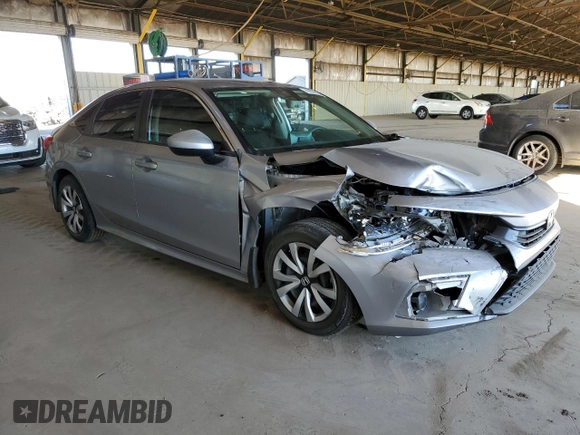 2023 Honda Civic Sedan LX with VIN 2HGFE2F23PH530664, listed as a Copart auction lot 41894165 with 49,726 mi miles and Salvage Title. Bid and sale history available at carsss.com. Image 4.