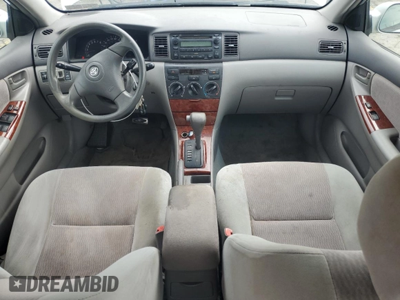 2007 Toyota Corolla CE with VIN 2T1BR32EX7C752703, listed as a Copart auction lot 63668065 with 185,261 mi miles and Salvage title. Bid and sale history available at DreamBid. Image 8.