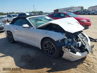 2020 Ford Mustang EcoBoost with VIN 1FATP8UH8L5151043, listed as a IAAI auction lot 40673329 with 34,236 mi miles. Bid and sale history available at carsss.com. Image 1.