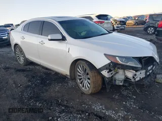 2014 Lincoln MKS with VIN 1LNHL9DK0EG604216, listed as a IAAI auction lot 41316478 with 1 mi miles. Bid and sale history available at carsss.com. Image 1.