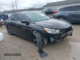 2016 Honda Accord Sport с VIN 1HGCR2F55GA037763, выставлен на аукционе IAAI как лот 41837546 с пробегом 170 204 миль миль и . История ставок и продаж доступна на DreamBid. Изображение 1.