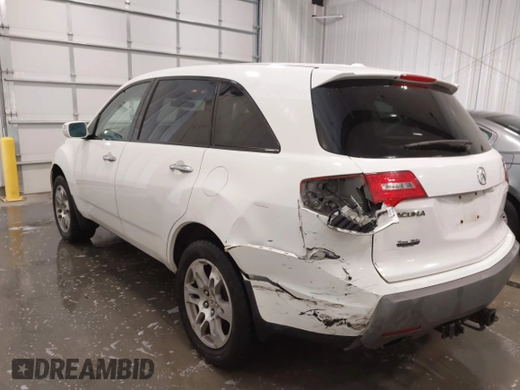 2007 Acura MDX Tech Pkg with VIN 2HNYD28337H508190, listed as a IAAI auction lot 41916213 with 184,119 mi miles. Bid and sale history available at carsss.com. Image 6.