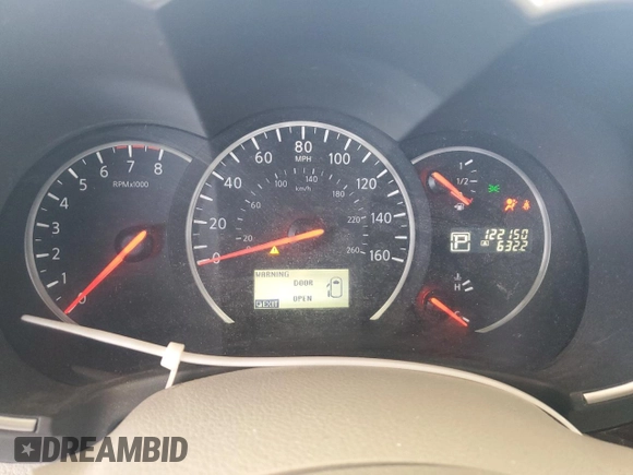2013 Nissan Quest LE z VIN JN8AE2KP2D9066289, wystawiony jako Copart lot #53097475 z przebiegiem 122 150 mil mil oraz Szkoda całkowita • Salvage title. Historia ofert i sprzedaży dostępna na DreamBid. Obrazek 9.
