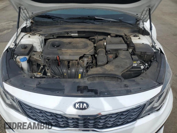 2019 Kia Optima LX with VIN 5XXGT4L3XKG335853, listed as a Copart auction lot 45223815 with 124,204 mi miles and Salvage Title. Bid and sale history available at carsss.com. Image 12.