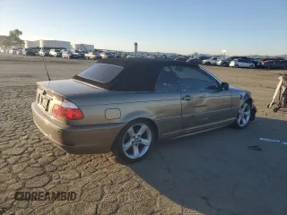 2006 BMW 3 Series 325Ci with VIN WBABW33426PX87764, listed as a Copart auction lot 44919615 with 111,471 mi miles and Salvage Title. Bid and sale history available at carsss.com. Image 3.