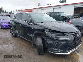 2018 Lexus NX with VIN JTJBARBZ7J2151734, listed as a IAAI auction lot 41547117 with 92,084 mi miles. Bid and sale history available at carsss.com. Image 1.