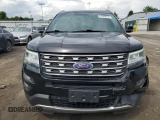 2017 Ford Explorer XLT with VIN 1FM5K7D85HGB28256, listed as a Copart auction lot 61349915 with 87,560 mi miles and Salvage title. Bid and sale history available at DreamBid. Image 5.