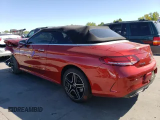 2020 Mercedes-Benz C 300 with VIN W1KWK8EBXLF988831, listed as a Copart auction lot 73418094 with 12,283 mi miles and Salvage Title. Bid and sale history available at DreamBid. Image 2.