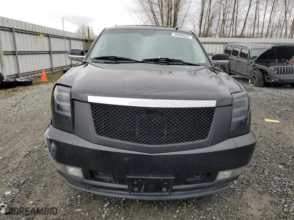 2008 Cadillac Escalade with VIN 1GYFK63838R221179, listed as a Copart auction lot 49898625 with 158,828 mi miles and Salvage Title. Bid and sale history available at carsss.com. Image 5.