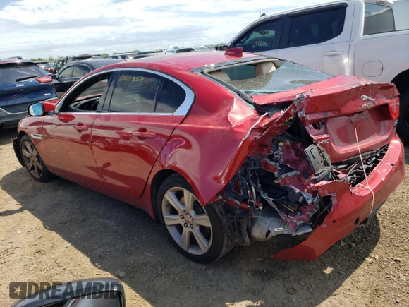 2018 Jaguar XE 25t Prestige with VIN SAJAK4FX4JCP19005, listed as a Copart auction lot 64603524 with 0 mi miles and Salvage Title. Bid and sale history available at carsss.com. Image 2.