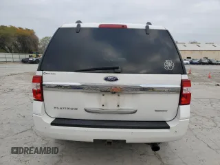 2015 Ford Expedition EL Platinum with VIN 1FMJK1LT5FEF28442, listed as a Copart auction lot 86672594 with 160,987 mi miles and Salvage Title. Bid and sale history available at carsss.com. Image 6.